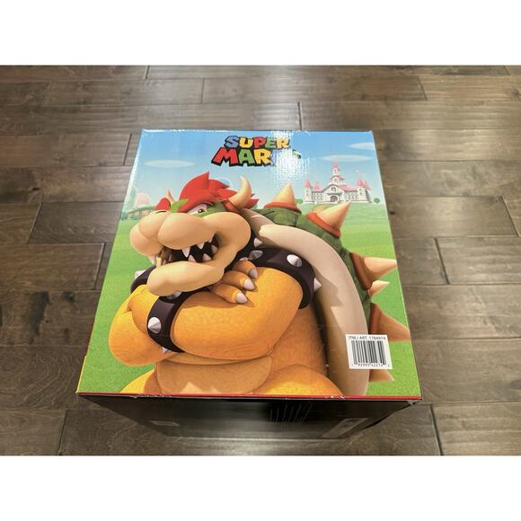 Big Bad Bowser Super Mario Action Figure Grand Merchant Bowser Light Up NEW - Picture 4 of 7